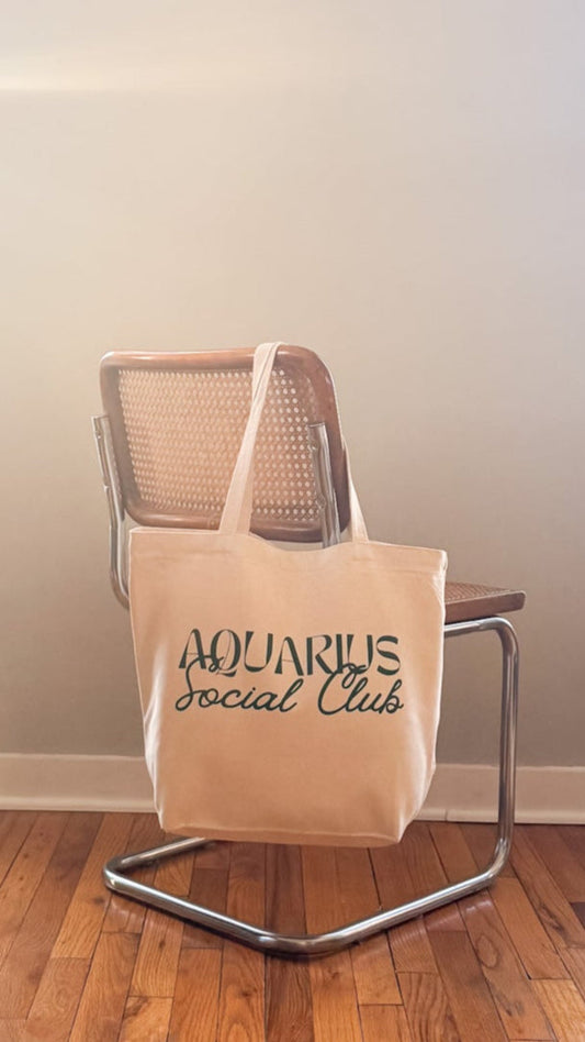 The Aquarius Social Club Large Tote