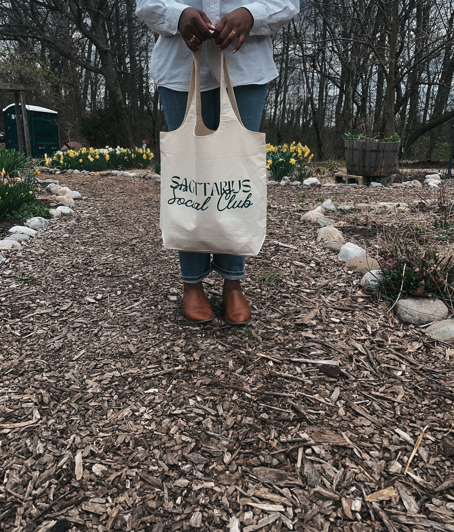 The Sagittarius Social Club Farmers Market Tote