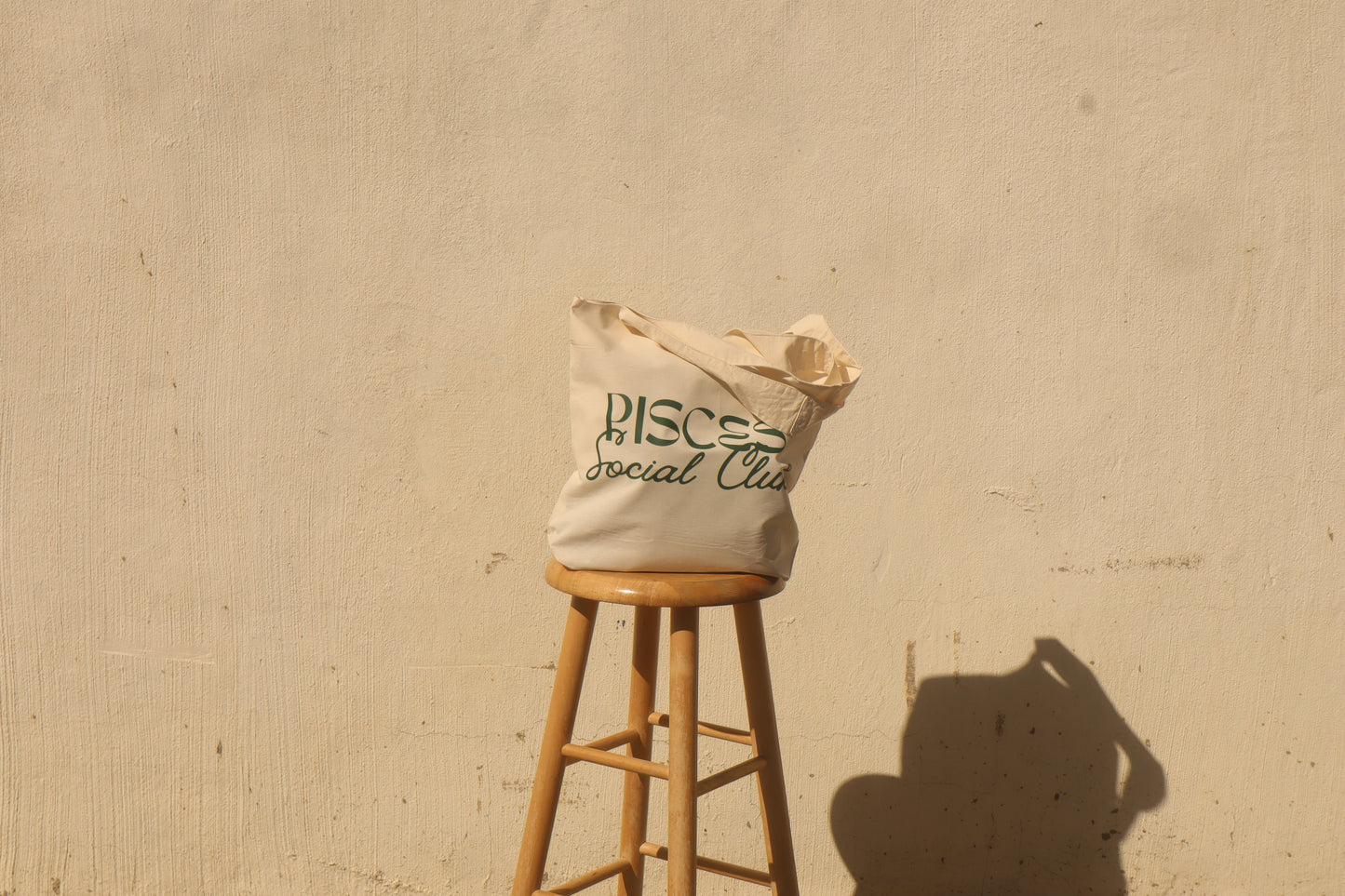 The Pisces Social Club Farmers Market Tote