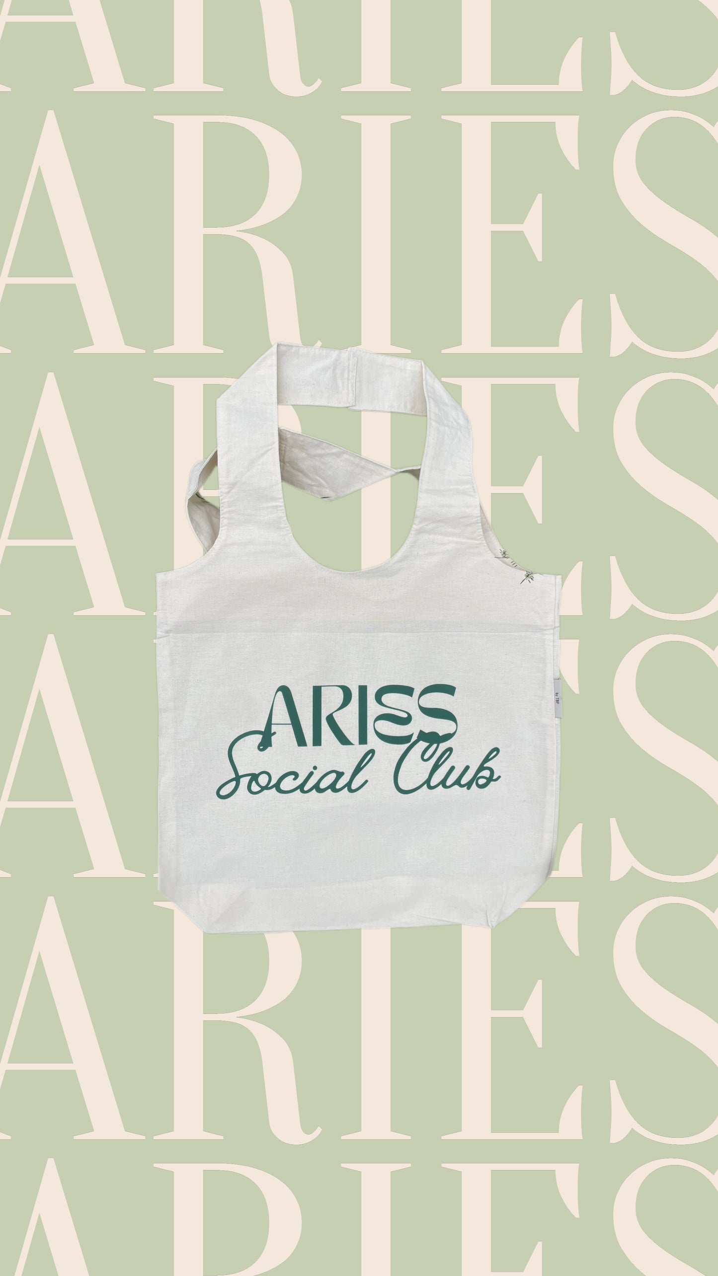 The Aries Social Club Farmers Market Tote