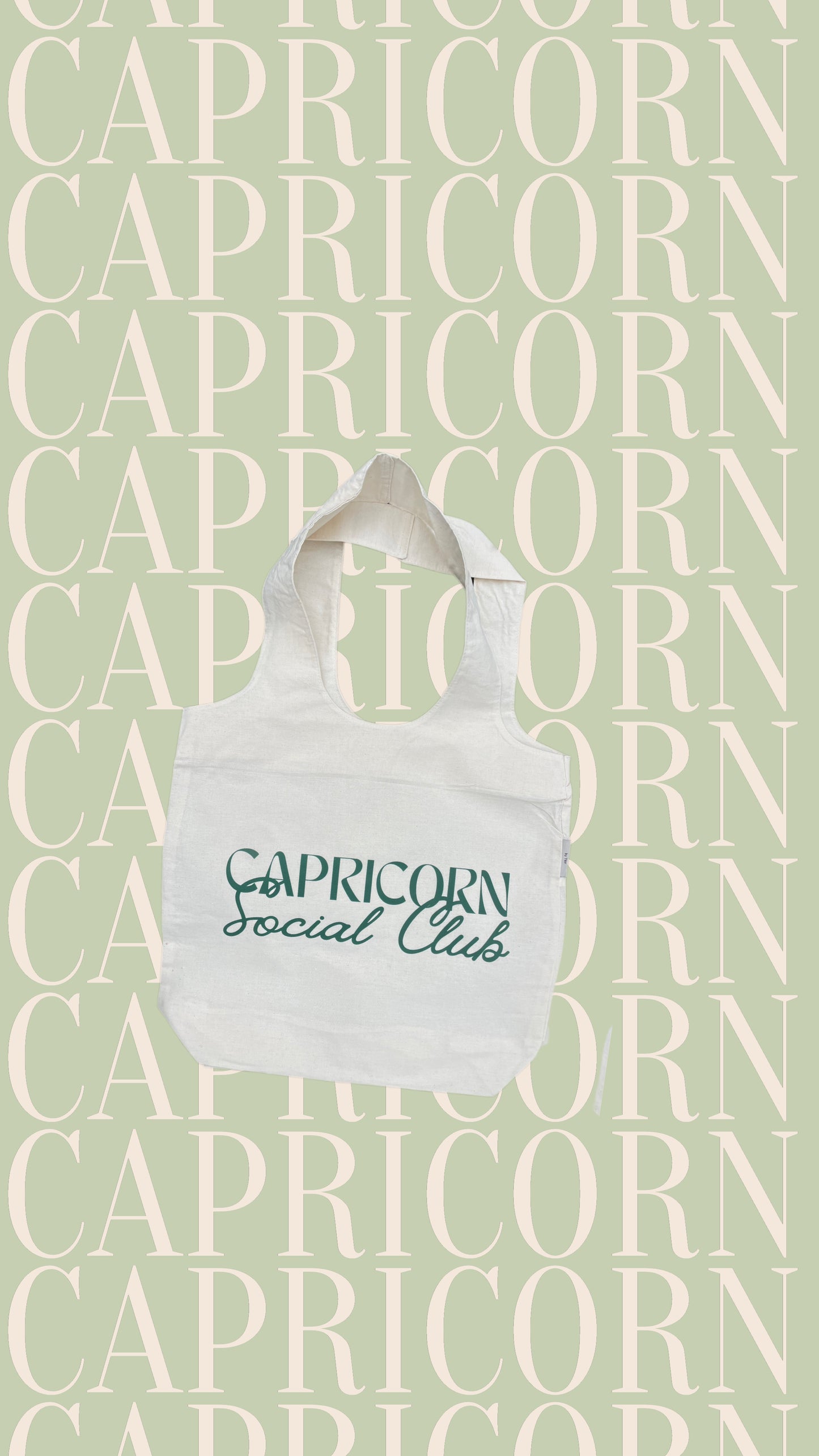 The Capricorn Social Club Farmers Market Tote