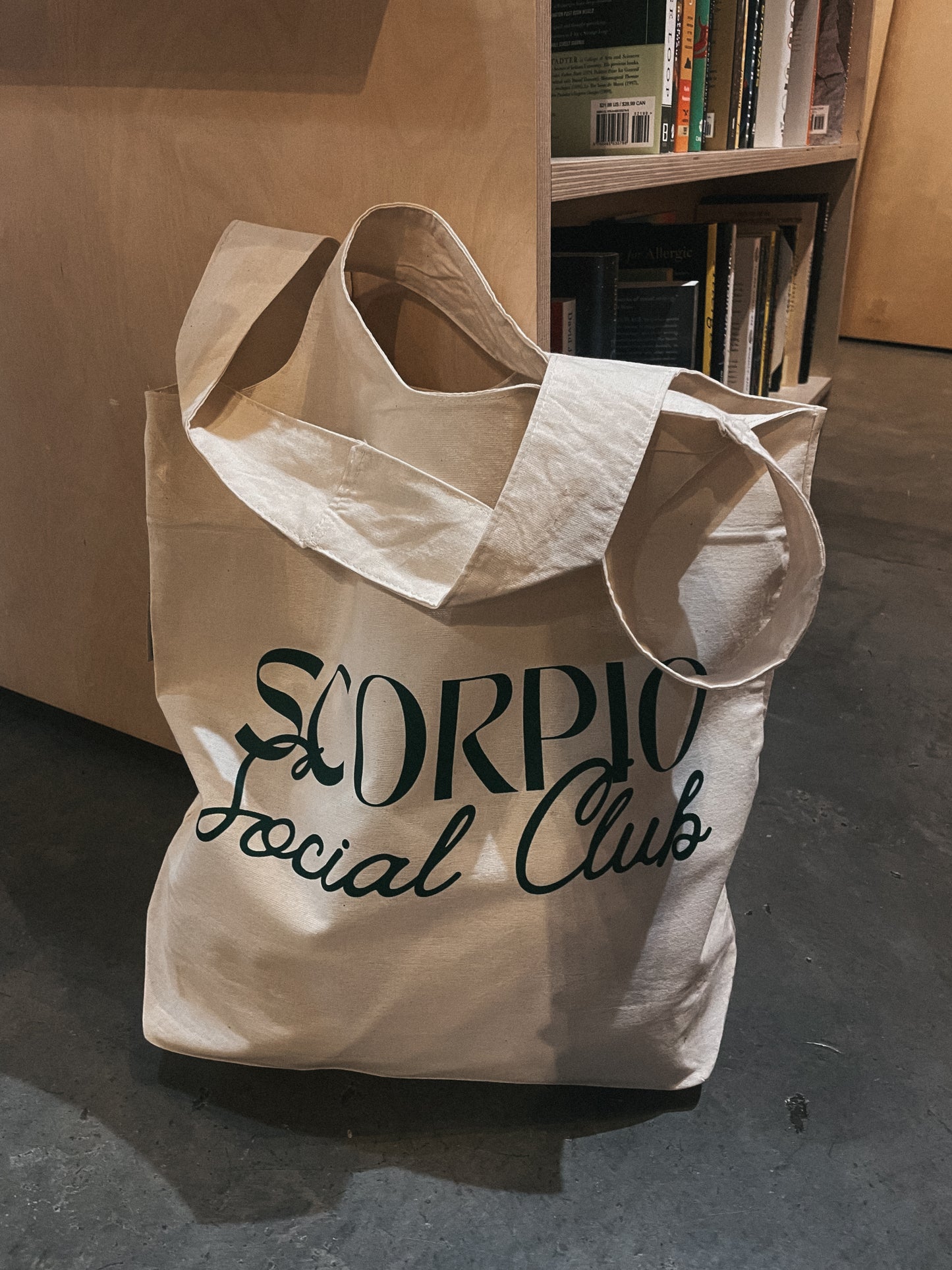 Scorpio Social Club Tote Bag