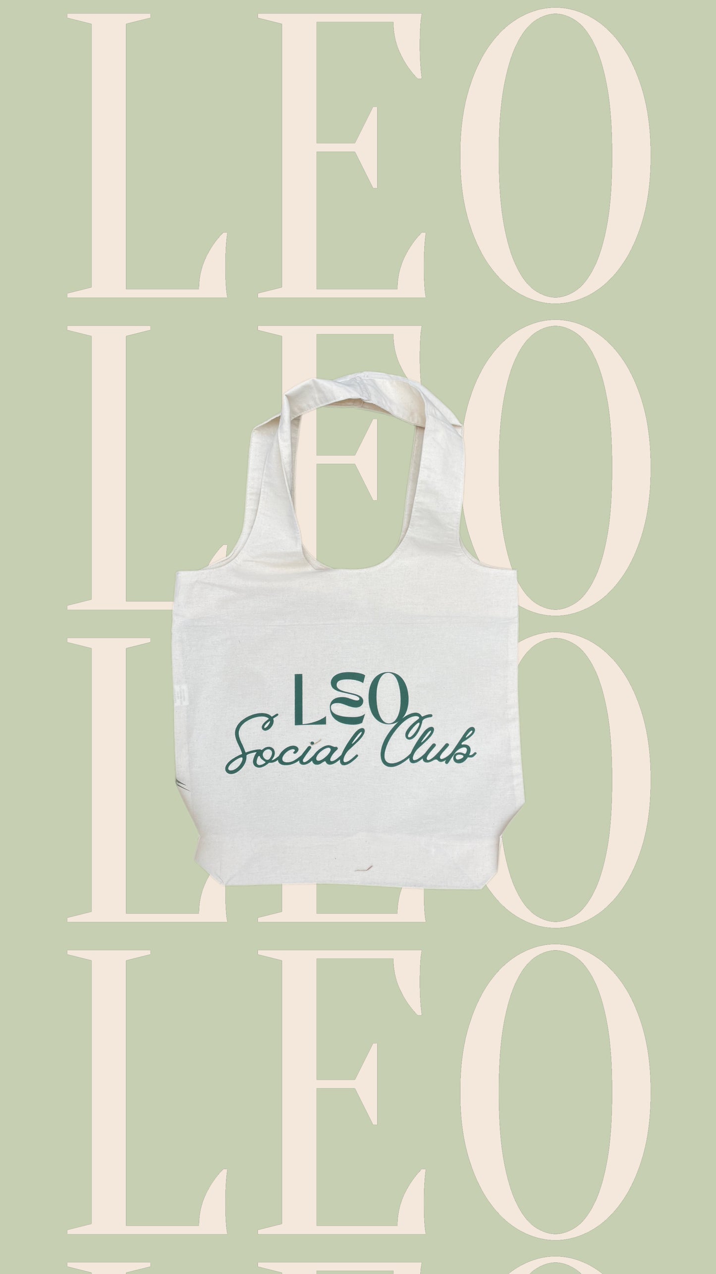 Leo Social Club Tote Bag